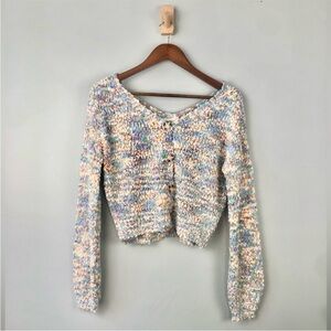 Jessica Simpson Confetti Sweater Cardigan
